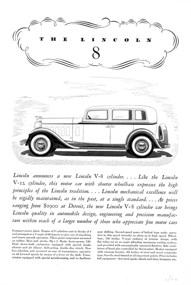 1932 Lincoln 10